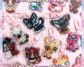 LPS Littlest Pet Shop 5 cm Epoxidharz Anhänger