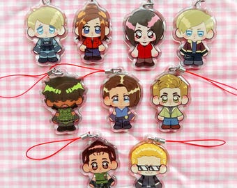 ResidentEvil Charms 2” Epoxy Charm