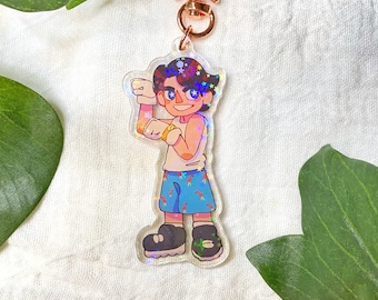 3" Jerma Dollhouse Acrylic Charm READ DESC