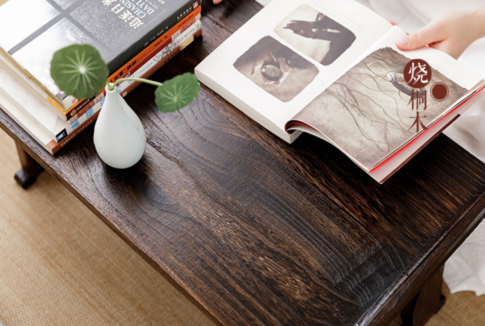 Foldable Traditional Japanese Floor Table Coffee End Tables Etsy