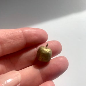 Miniature Dollhouse Apple Trinket