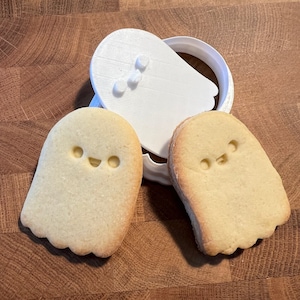 Cookie cutter | little ghost | Cookie stamp | Halloween