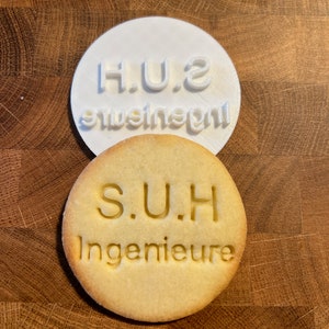 Personalized Cookie and Fondant Stamp | Company Name | Custom Text | Logo