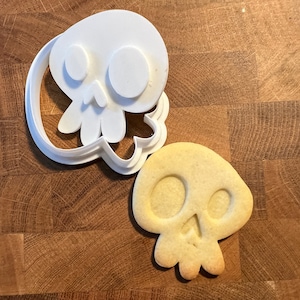 Cookie cutter | skull | Cookie stamp | Halloween