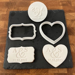 Personalisierter Keks und Fondantstempel Bild 5