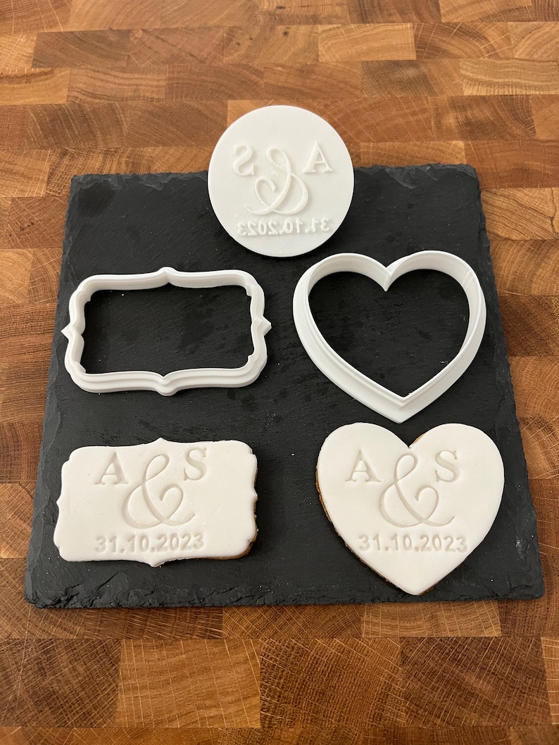 Personalisierter Keks und Fondantstempel Bild 5