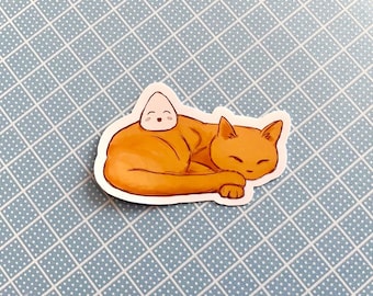 Kitty Kyo & Onigiri Tohru Sleeping | Fruits Basket