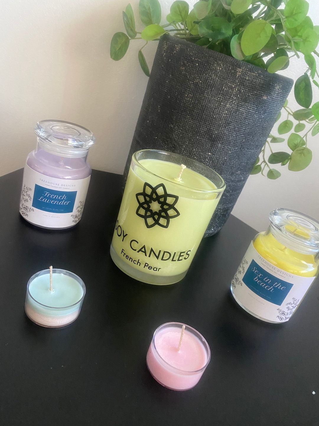 Handmade Soy Wax Natural Scented Candle Personalized Soy Wax Melts ...