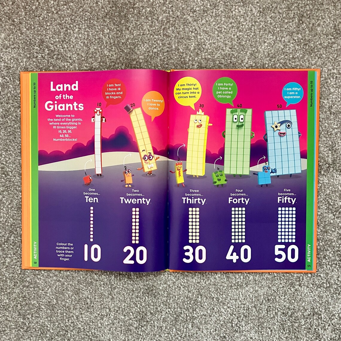 Numberblocks 2025 Annual. Latest Edition With Games Maths Etsy Hong Kong