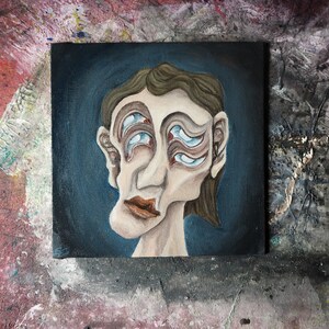 4 Eyes - Original Oilpainting