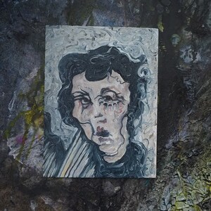 Melted Lady Oilpainting Unikat