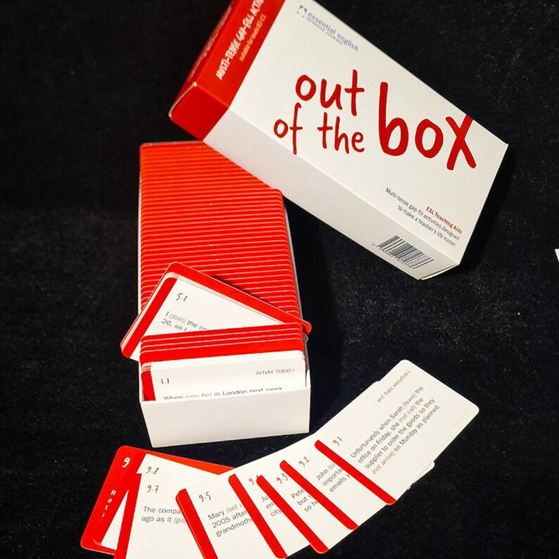 Out of the Box/esl Teaching Aids/word Games/grammar Drills/warmups