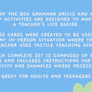 ESL/Teaching Aids/Word Games/Grammar/Drills/Warmups/Classroom Activities/Adult Learners A2-B1-B2/Out of the Box image 4