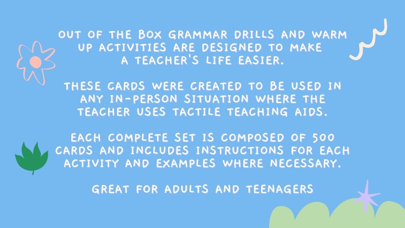 ESL/Teaching Aids/Word Games/Grammar/Drills/Warmups/Classroom Activities/Adult Learners A2-B1-B2/Out of the Box image 4
