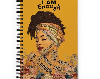 Empowerment Notebook/Journal—I Am Enough