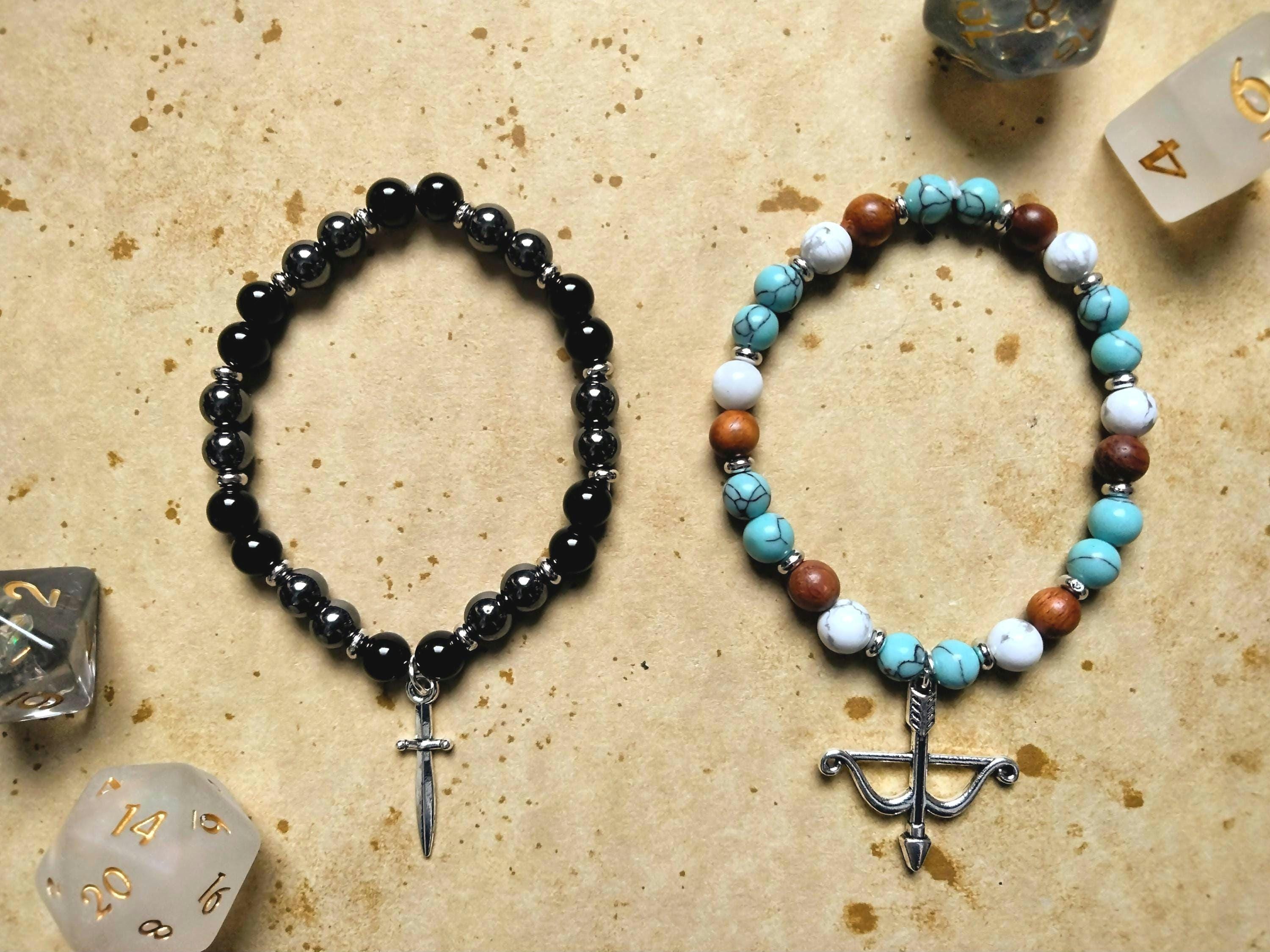 Vox Machina Character Inspired Charm Bracelets | Vax, Vex, Percy