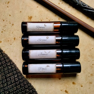 Marauders Era Character-Inspired Perfume Rollers