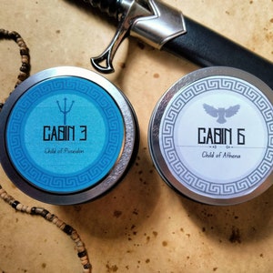 Percy Jackson Cabin-Inspired Scented Candles