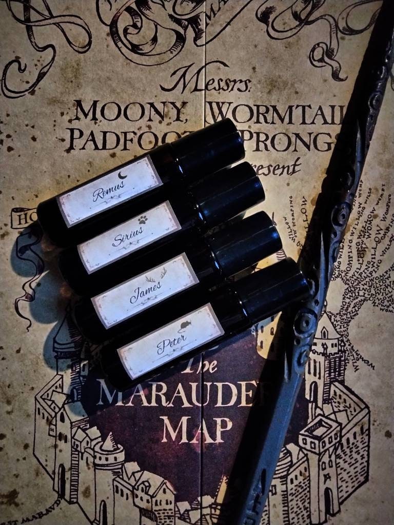 HP Harry Potter Car Air Freshener Marauders Map Fragrance Gift
