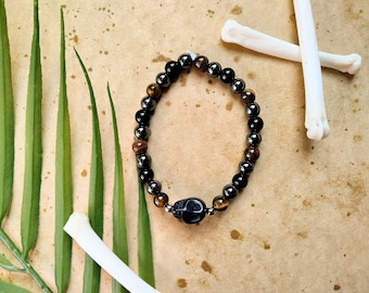 Nico di Angelo Character Inspired Beaded Bracelet