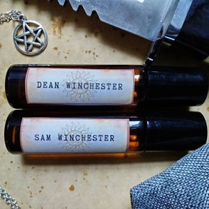 Supernatural Character Inspired Perfume Rollers