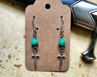 Riptide | Percy Jackson Inspired Earrings - Etsy