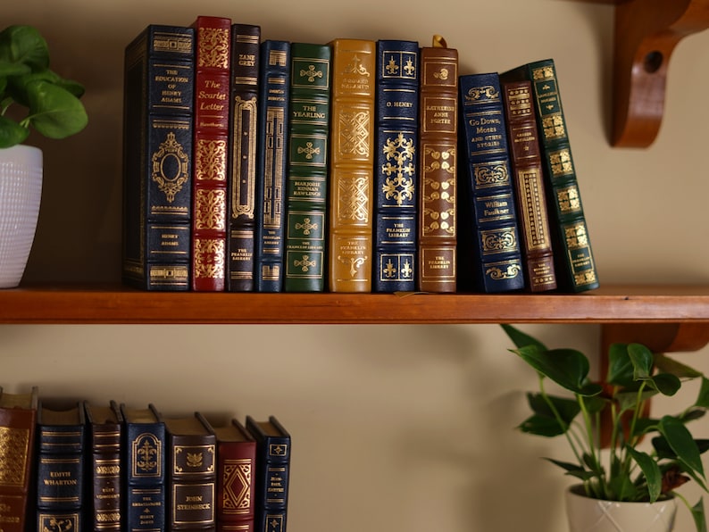 Shot of center portion of shelf.