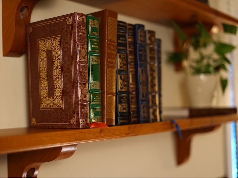 View of bottom shelf from left-hand angle.