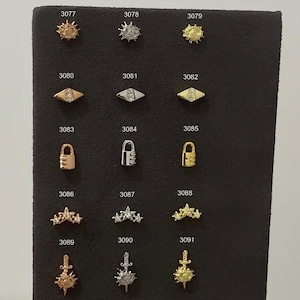 Sword Piercing,Lock Piercing,Charm Piercing,Conch piercing,Cartilage,Bar earring Curved bar stud,Helix Piercing,Screw back,925 ct Silver