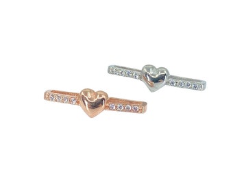 Heart Smart Watch Band Bars,Silicone Band Charm,Apple Silver Charm Accesory,925 Dainty Charm,Watch Accesory,Band  Decorative Apple Watch