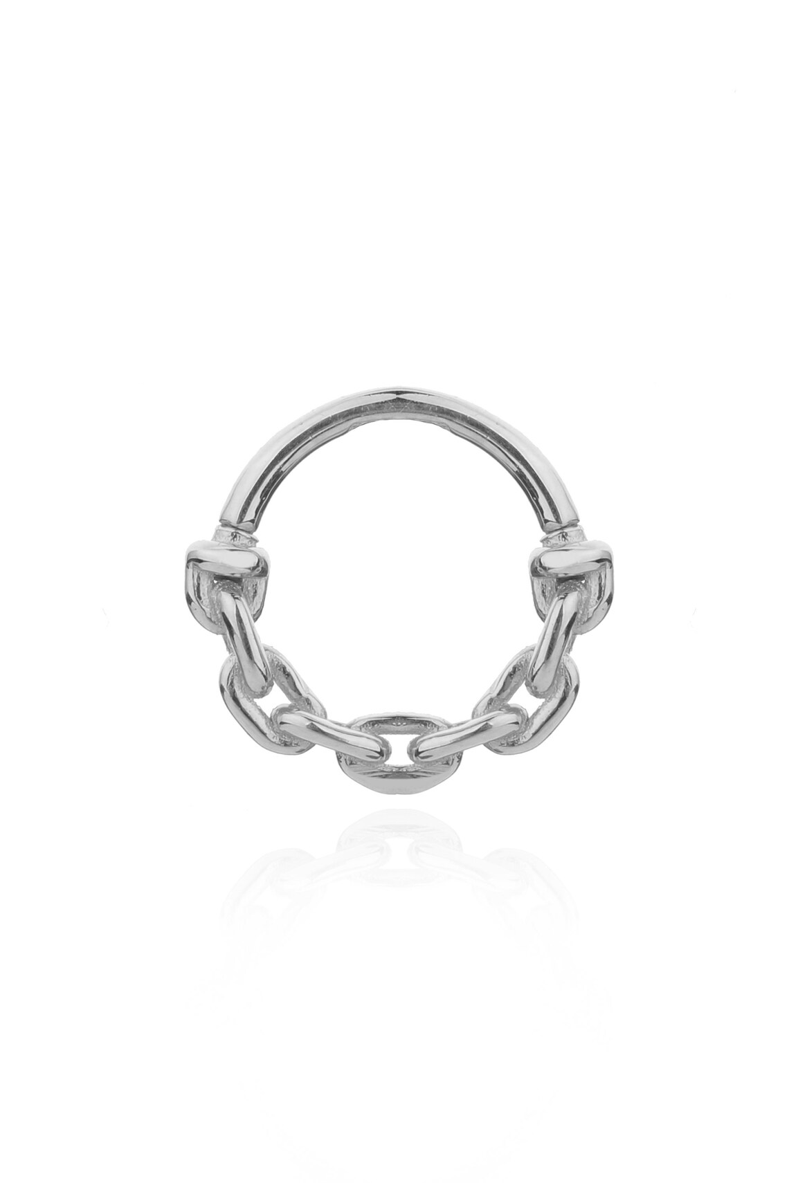 Chain Helix Gold Piercing,ring Piercing,helix Piercing,daith,rook,snug ...