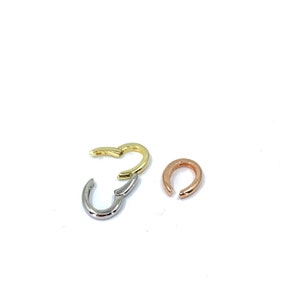 gepresste ManschettenohrringeNo Zc Knorpel Ohrringe, Fake Piercing, Schlichte Ohrklemme, Silber Ohrklemme, Knorpel, Fake Conch Piercing,
