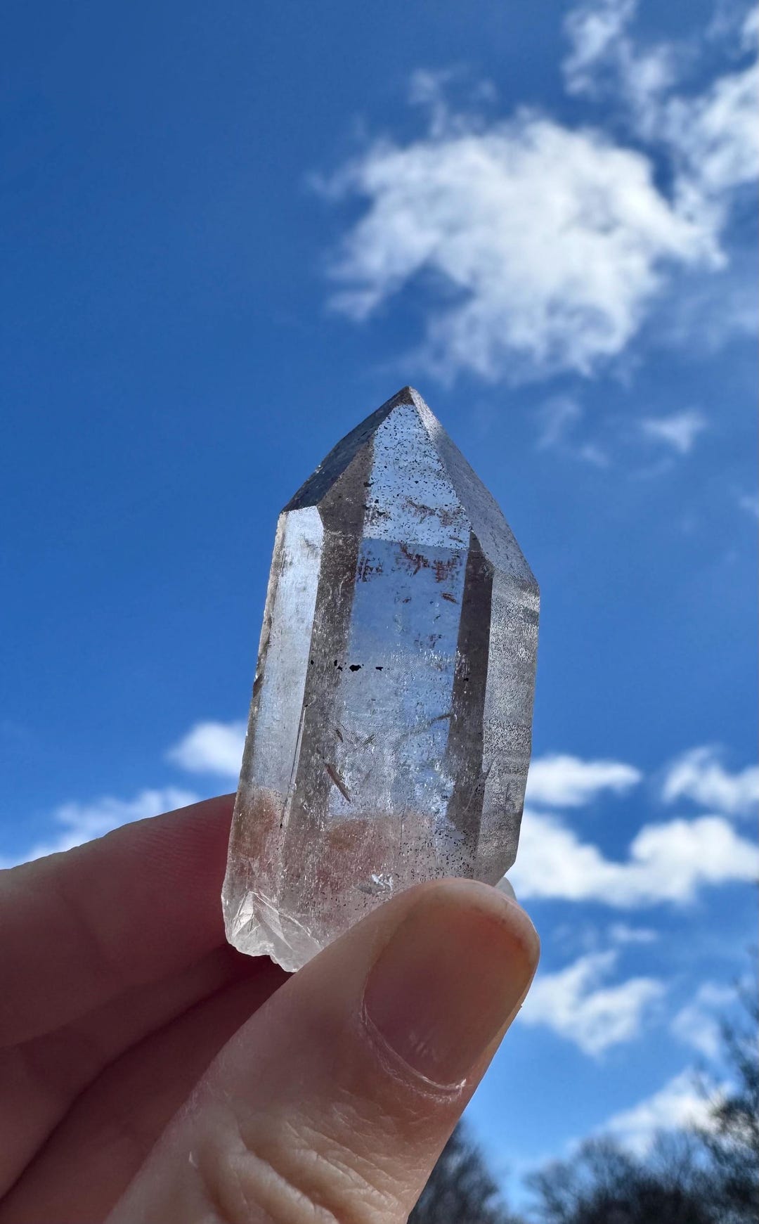 Nepalese Crystal Point From Ganesh Himal | Hand-mined Ethically