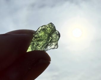 Genuine Moldavite | Czech Tektite | Rare Collector Specimen | Transformation Stone