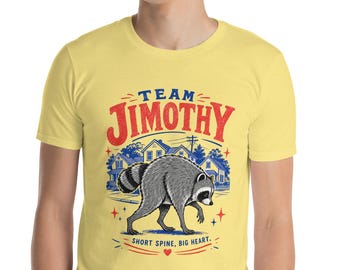 Team Jimothy Raccoon Seattle Feral Legend Unisex T-Shirt