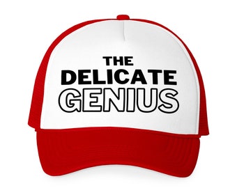 The Delicate Genius Foam Trucker Cap, 90s Pop Culture, Funny 90s Sitcom, Seinfeldism