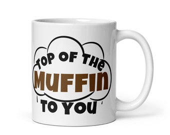 Spitze des Muffins für Sie, Seinfeldisms, Spitze der Muffin-Kaffeetasse