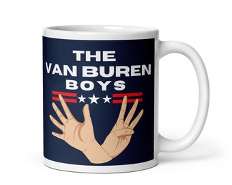 The Van Buren Boys, 8. Präsident, 90er Popkultur, 90er Sitcom Kaffeebecher