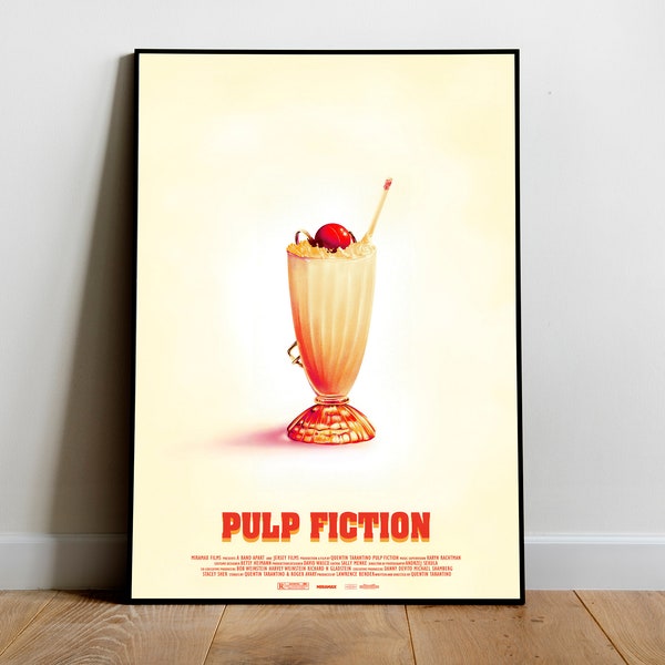 A3 Pulp Fiction Poster - Etsy
