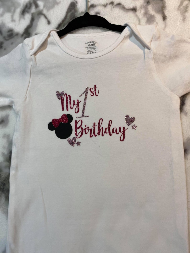 My 1st Birthday Shirt Design image 2