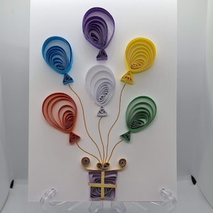 Cartões de aniversário/cartão de aniversário infantil/cartão de felicitações/cartões quilled/feliz aniversário/cartão para crianças