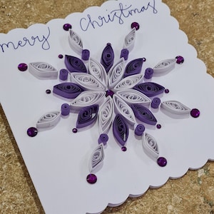 Quilled Christmas Cards, Quilled Cards, Christmas Tree Cards, Christmas Cards, Cards to Gift, Snowflake Cards, Seasons Greetings