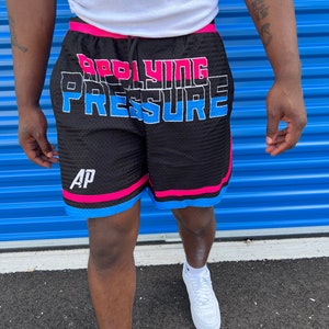 Retro Miami Heat Shorts (pink) — TheExclusiveKickSupplier