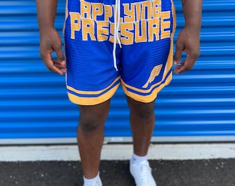 Warriors Basketball Just Don Shorts Yellow/blue All Sizes -  Denmark