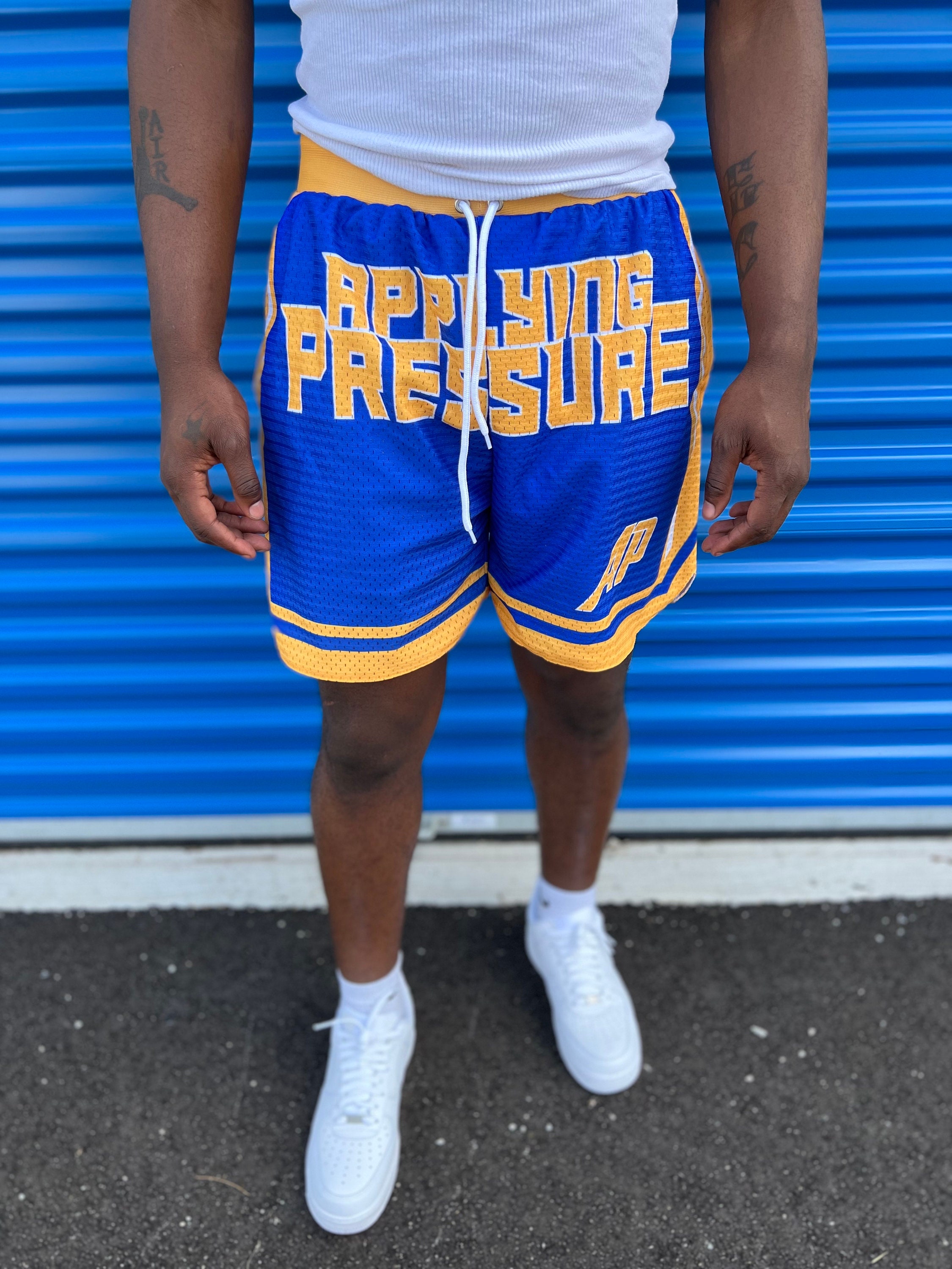 JUST Don, Warriors vintage embroidered mesh shorts, brand-new jerseys -  Vinted