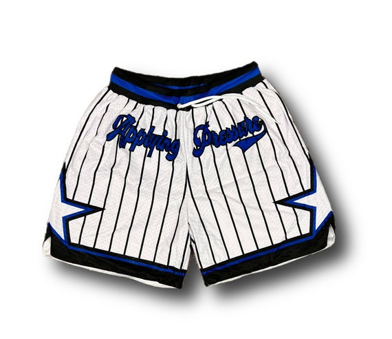 ApplyPressureShop Orlando Magic 90's Classics Basketball Just Don Shorts White/Red All Sizes Vintage Retro Classic