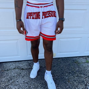 Men's Chicago Bulls Just Don Basketball Shorts Casual Outdoor Pockets  Sports Sandbeach Pants Size S-xxl