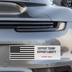 Trump 2024 Sticker | Trump Bumper Sticker | Presidential Election 2024 | Make America Great Again I Bumper Sticker