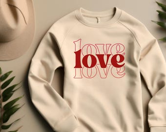 Valentines Day Sweater, Valentines Day Sweatshirt, Womens Valentines day Gift, Womens Sweatshirt, Love Sweater, Valentines Day, Heart Shirt
