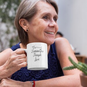 Custom Mama Mug with Kid Names, 11oz Custom mug, Personalized Mama Mug, Mama Mug with Kid Names, Mug Gift, Mother&#39;s Day Gift, Birthday Gift
